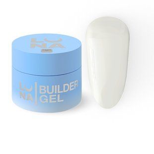 Гель камуфлирующий для наращивания ногтей, LUNAmoon Premium Gel, №11, молочно-белый, 15 мл 323-2590-0513 фото