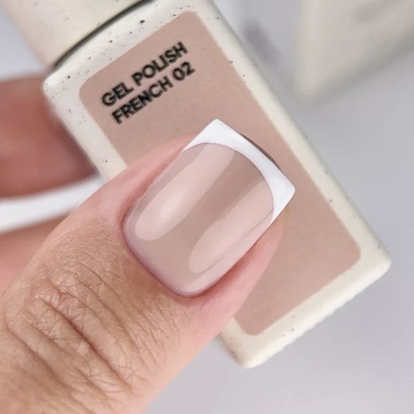 Гель-лак для ногтей, NAILSOFTHEDAY, №02 French, цвет: бежево-нюдовый, 10 мл 4829874212007 фото