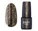 Топ для гель-лаку Baby Moon Shimmer Gold Top, №20, прозорий з золотою поталью, 6 мл 5905123020537 фото 1