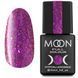 Гель-лак світловідбивний для нігтів Moon Full Chrome Flake Disco, №02, колір: фіолетовий з кольоровими блискітками, 8 мл 5908254192630 фото 1