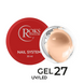Гель камуфлюючий для нарощування нігтів, Roks Builder Gel, №27, бежевий, 30 мл 5903800000278 фото 1