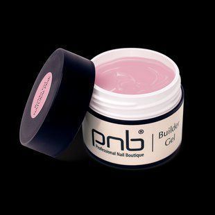 Гель камуфлюючий&nbsp;для нарощування нігтів, PNB Builder Gel, №06&nbsp;Natural Pink, натурально-рожевий, 15 мл 3114010268 фото