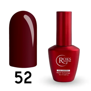 База камуфлирующая, Roks Cover Base Red, №52, винная, 8 мл 5902000020529 фото