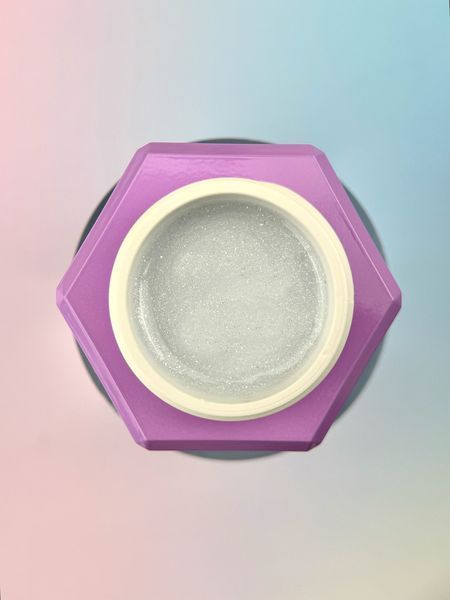 Гель рідкий камуфлюючий для зміцнення нігтів, You Are Cute Bottle Gel, №10, молочний з шиммером, 15 мл 994-4005-1419 фото