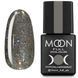 Гель-лак для ногтей Moon Full color, №324, цвет: серебристо-оливковый с разноцветными глиттером, 8 мл 5908254188848 фото 1