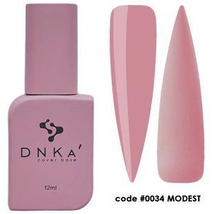 База камуфлирующая DNKa Cover Base, №0034, Modest (натурально-розовая), 12 мл DNKA0034 фото