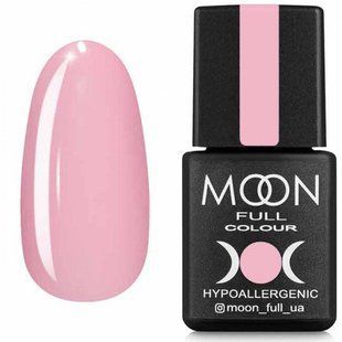 Гель-лак для нігтів Moon Full Spring-Summer, №605, колір: ніжно-рожевий, 8 мл 5908254189180 фото