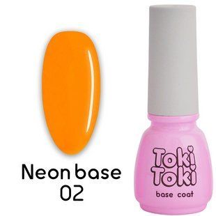 База камуфлююча, Toki-Toki Neon Base, №02, неоново-помаранчева, 5 мл 2002N02 фото