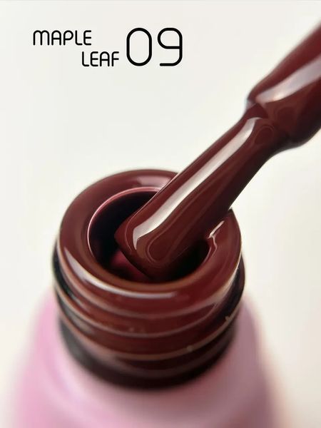 Гель-лак для нігтів, Toki-Toki Maple Leaf, №ML09, колір: темно-бордовий, 5 мл 2002ML09 фото