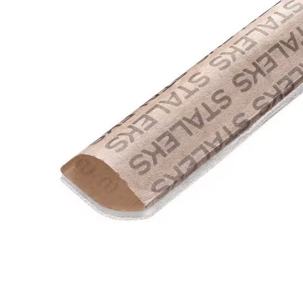 Змінні файли білі papmAm для пилки прямої на м'якій основі Staleks Pro Expert 20, 100 грит, 25 шт DFCE-20-100/25w фото