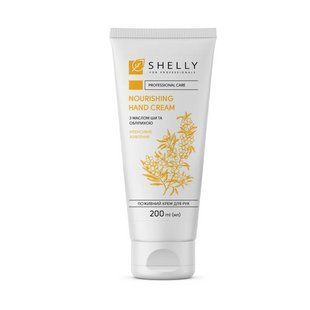 Крем живильний для рук Shelly, з олією ши та обліпихою, 200 мл 4823109407336 фото