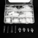 Френч сет верхні форми і молди для нарощування DNKa French Set plus molds, 192/96 шт FSMDNKA фото 3