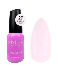 Акрил-гель жидкий для укрепления ногтей, Edlen Water Acrygel Bouquet, №27, молочно-розовый, 9 мл 4000400927 фото