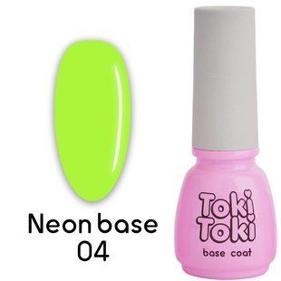 База камуфлююча, Toki-Toki Neon Base, №04, неоново-салатова, 5 мл 2002N04 фото