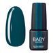 Гель-лак для ногтей Baby Moon Green Sea, №06, цвет:&nbsp;сине-зеленый, 6 мл 5908254000812 фото 1