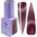 Гель-лак для ногтей с эффектом кошачьего глаза, DNKa Bohemian Cat Eye, №0013, цвет: сливовый с шиммером, 12 мл FTCGP0013 фото 1