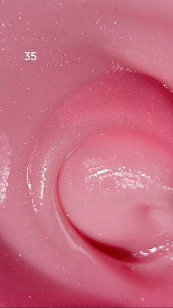 Акрил-гель рідкий для зміцнення нігтів, Edlen Water Acrygel Opal, №35, ніжно-рожевий з опаловими блискітками, 30 мл 4000403035 фото