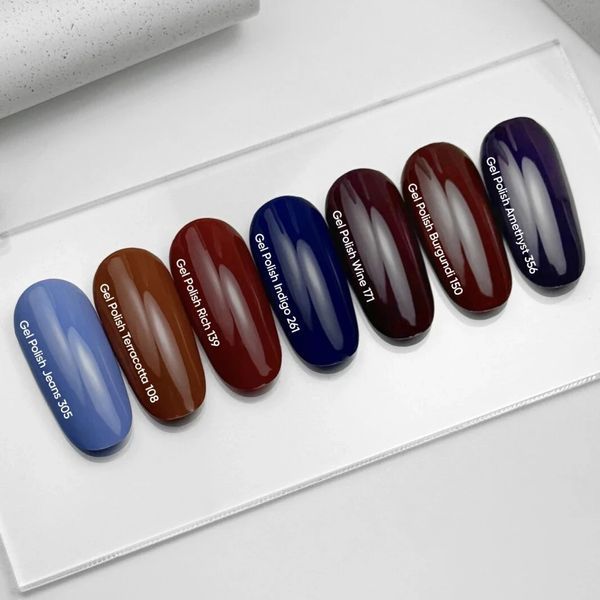 Гель-лак для нігтів, NAILSOFTHEDAY, №261&nbsp;Indigo, колір: темно-синій, 10 мл 3249837311 фото